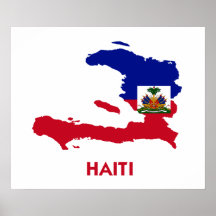 CARTE DU HAÏTI POSTERS