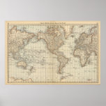 Carte du monde 2 posters