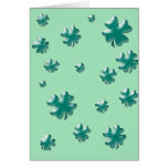 CARTE DU SHAMROCK DE ST PATRICK
