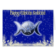 Carte du solstice d'hiver 1