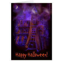 Carte effrayante de Halloween