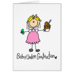 Carte en construction de bébé