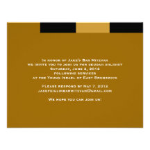 Carte faite sur commande de Jake Seudah Invitations