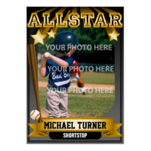 Carte faite sur commande noire et grise d'ALLSTAR  Modèle De Carte De Visite