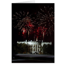 Carte/feux d'artifice de la Maison Blanche