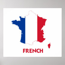 CARTE FRANÇAISE POSTERS