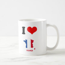 CARTE FRANÇAISE TASSE