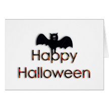 Carte heureuse de Halloween - customisée