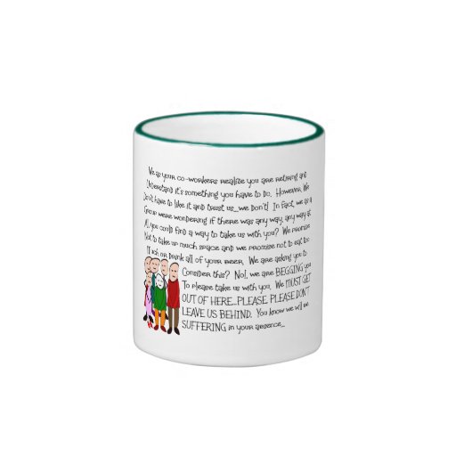 Carte hilare de retraite--De la bande ! Mug