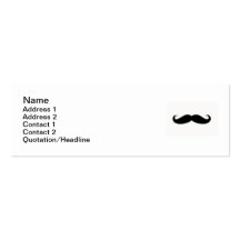 Carte idiote de guidon modèle de carte de visite