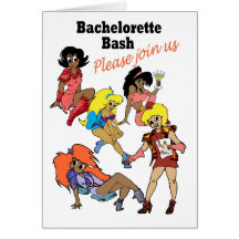 Carte : /Invitation : Le coup de Bachelorette