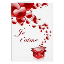Carte Je t'aime cartes