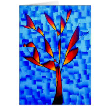 Carte magique d'arbre