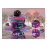 Carte magique de joyeux anniversaire