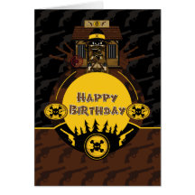 Carte masquée de manieur de pistolet de cowboy