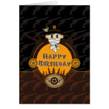 Carte masquée de partie de cowboy de poncho
