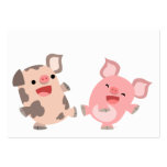Carte mignonne des porcs ACEO/Business de bande de cartes de visite