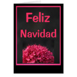 Carte - nègre de Feliz Navidad - de Rosa y