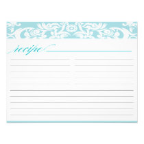 Carte nuptiale de recette de douche de damassé ble invitations