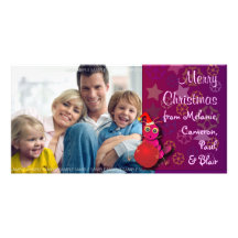 Carte photo 005 de Noël Photocarte Customisée