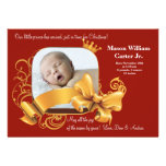 Carte photo carré royal carton d'invitation