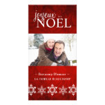Carte photo chic de Noël photocartes