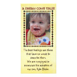 carte photo d'adoption modèle pour photocarte