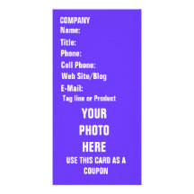 Carte photo d'affaires photocarte customisée