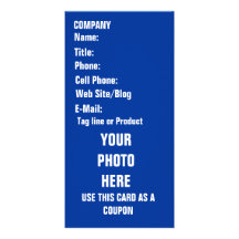 Carte photo d'affaires photocartes