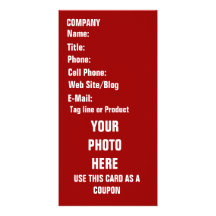 Carte photo d'affaires photocartes personnalisées