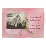 Carte photo d'anniversaire pour la fille