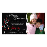 Carte photo d'arbre de Noël de concepteur photocartes