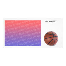 Carte photo de basket-ball par SRF Modèle Pour Photocarte