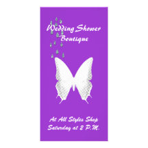 Carte photo de boutique de wedding shower photocartes