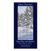 Carte photo de calendrier du Joyeux Noël 2012 Photocarte Customisée