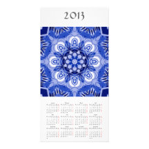 carte photo de calendrier du kaléidoscope 2013 photocarte personnalisée