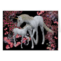Carte photo de cheval d'imaginaire de bébé de jume