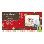 Carte photo de famille de Noël photocartes