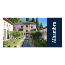 Carte photo de Generalife Photocartes Personnalisées