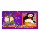 Carte photo de Halloween Carte Avec Photo