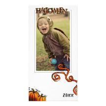 Carte photo de Halloween Cartes De Vœux Avec Photo