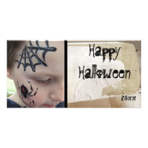 Carte photo de Halloween Cartes De Vœux Avec Photo