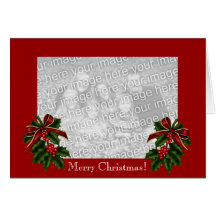 Carte photo de Joyeux Noël