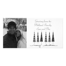 carte photo de Joyeux Noël Modèle Pour Photocarte