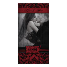 Carte photo de la jeune mariée TY de vampire Cartes Avec Photo