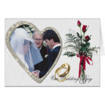 Carte photo de mariage