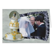 Carte photo de mariage