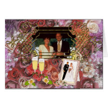 Carte photo de mariage