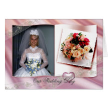 Carte photo de mariage