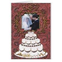 Carte photo de mariage